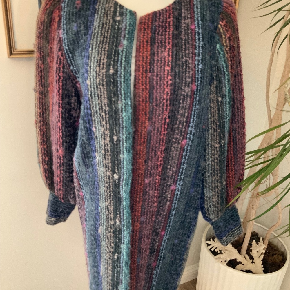 Boucle MJ Seattle Jewel Tone Jacket, Vintage
